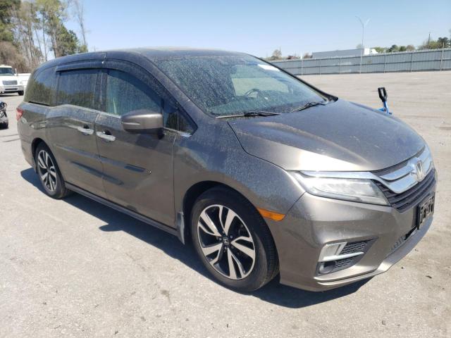 5FNRL6H92JB045898 - 2018 HONDA ODYSSEY ELITE Marrón foto 4