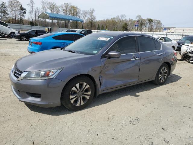 1HGCR2F32FA168730 - 2015 HONDA ACCORD LX GRAY photo 1