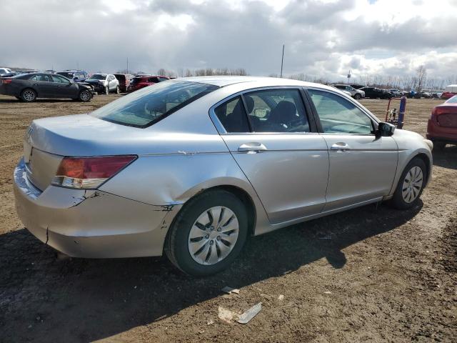 1HGCP26348A037999 - 2008 HONDA ACCORD LX SILVER photo 3