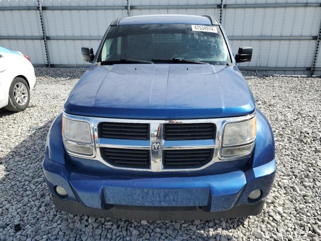 1D8GU58K79W541919 - 2009 DODGE NITRO SLT BLUE photo 5