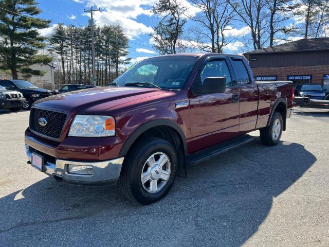 1FTPX14594NC03578 - 2004 FORD F150 RED photo 2