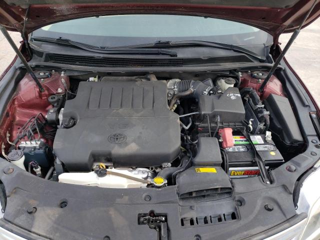 4T1BK1EB1EU091567 - 2014 TOYOTA AVALON BASE 勃艮第红 照片 11