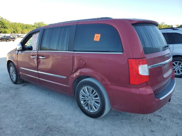 2C4RC1CG7FR638435 - 2015 CHRYSLER TOWN & COU TOURING L MAROON photo 2