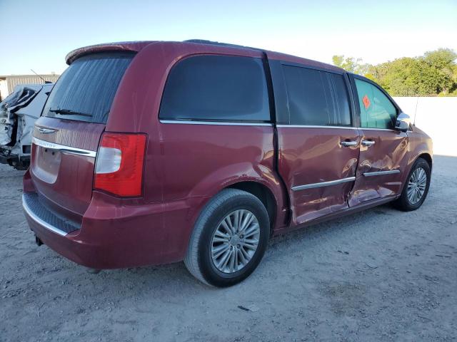 2C4RC1CG7FR638435 - 2015 CHRYSLER TOWN & COU TOURING L MAROON photo 3