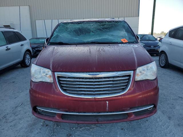 2C4RC1CG7FR638435 - 2015 CHRYSLER TOWN & COU TOURING L MAROON photo 5