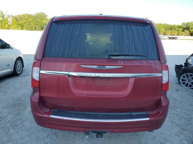 2C4RC1CG7FR638435 - 2015 CHRYSLER TOWN & COU TOURING L MAROON photo 6