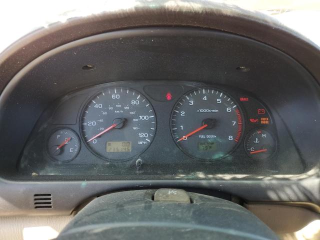 JF1SF65672G702615 - 2002 SUBARU FORESTER S BURGUNDY photo 9