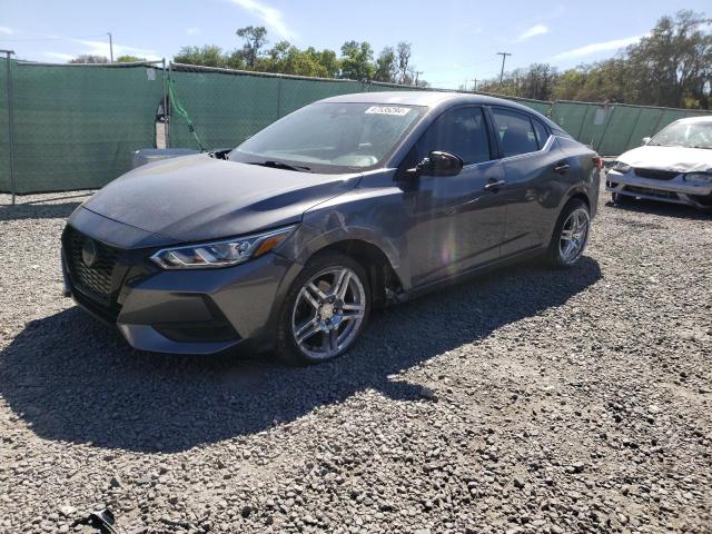 3N1AB8BVXMY304697 - 2021 NISSAN SENTRA S GRAY photo 1