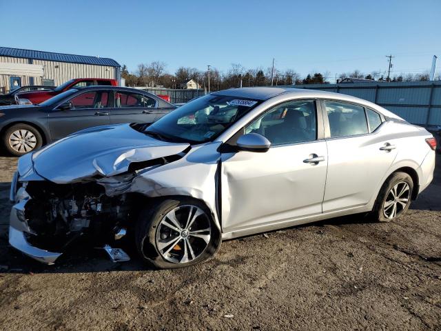 3N1AB8CV6LY217800 - 2020 NISSAN SENTRA SV SILVER photo 1