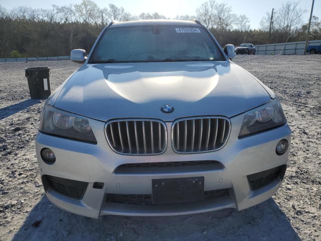 5UXWX9C59E0D17804 - 2014 BMW X3 XDRIVE28I SILVER photo 5