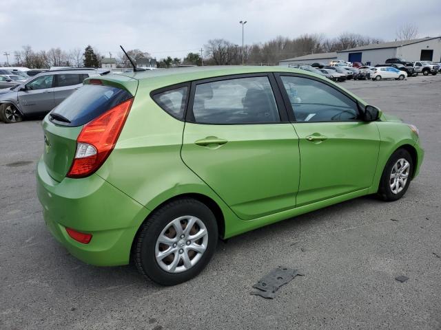 KMHCT5AE3EU196250 - 2014 HYUNDAI ACCENT GLS GREEN photo 3