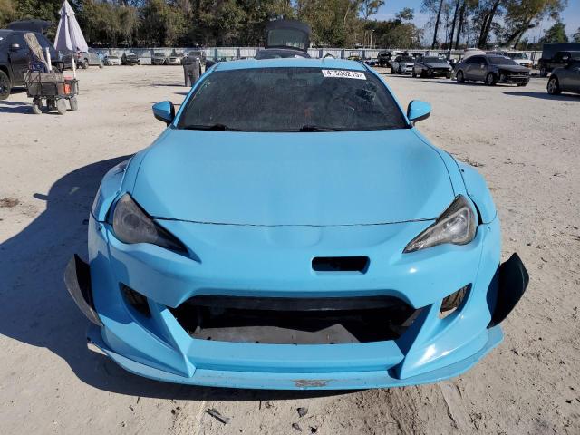 JF1ZNAA11D2729940 - 2013 TOYOTA SCION FR-S BLUE photo 5