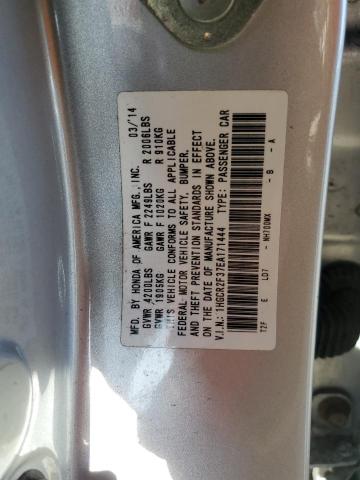 1HGCR2F37EA171444 - 2014 HONDA ACCORD LX SILVER photo 13