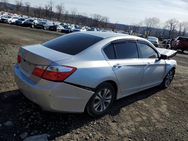 1HGCR2F37EA171444 - 2014 HONDA ACCORD LX SILVER photo 3