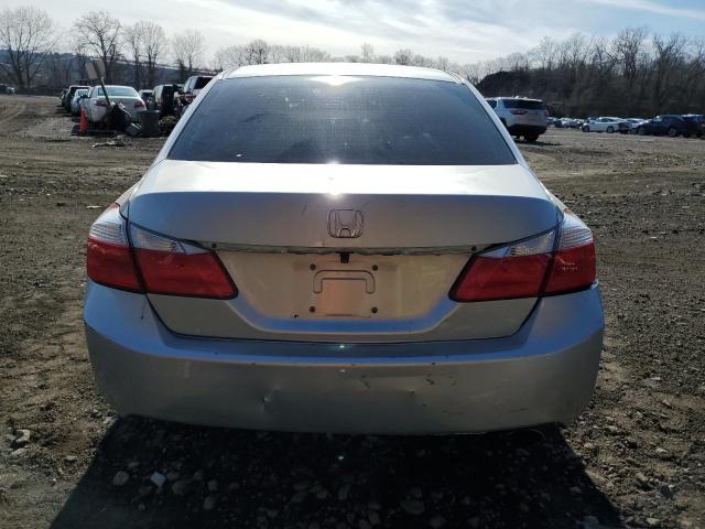 1HGCR2F37EA171444 - 2014 HONDA ACCORD LX SILVER photo 6