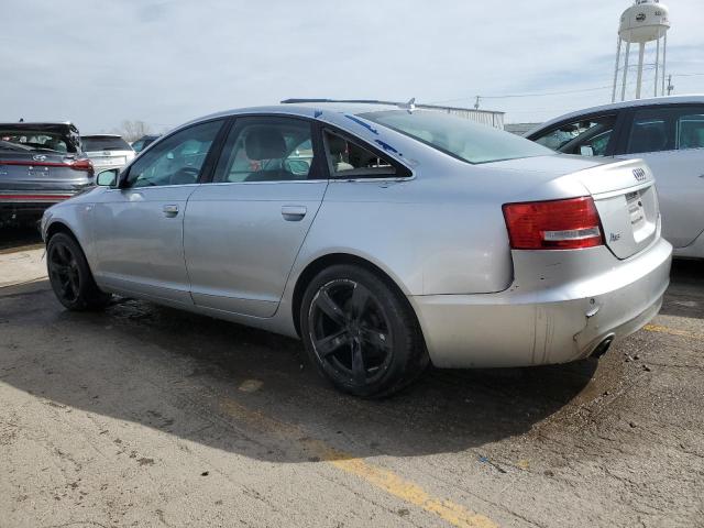 WAUDH74F08N113363 - 2008 AUDI A6 3.2 QUATTRO SILVER photo 2