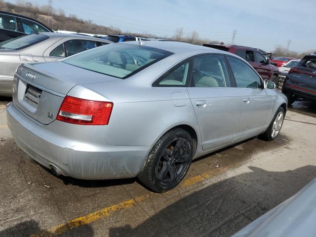 WAUDH74F08N113363 - 2008 AUDI A6 3.2 QUATTRO SILVER photo 3