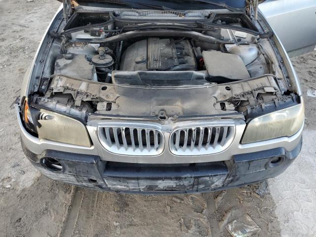 WBXPA93425WD11695 - 2005 BMW X3 3.0I SILVER photo 12