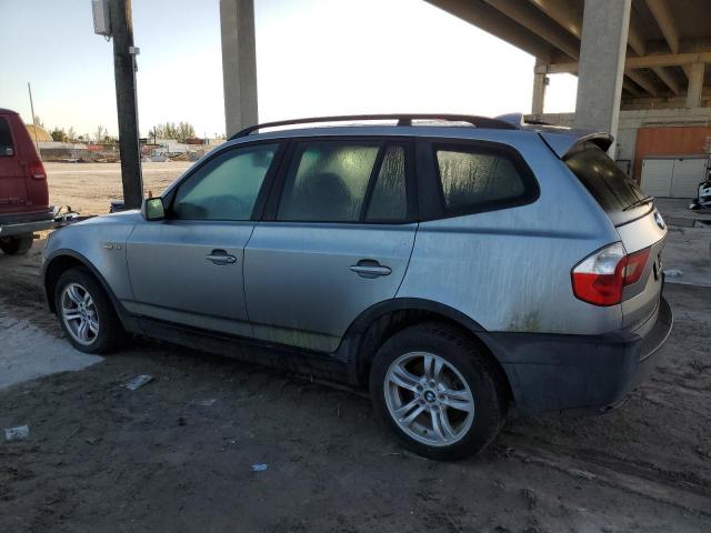 WBXPA93425WD11695 - 2005 BMW X3 3.0I SILVER photo 2