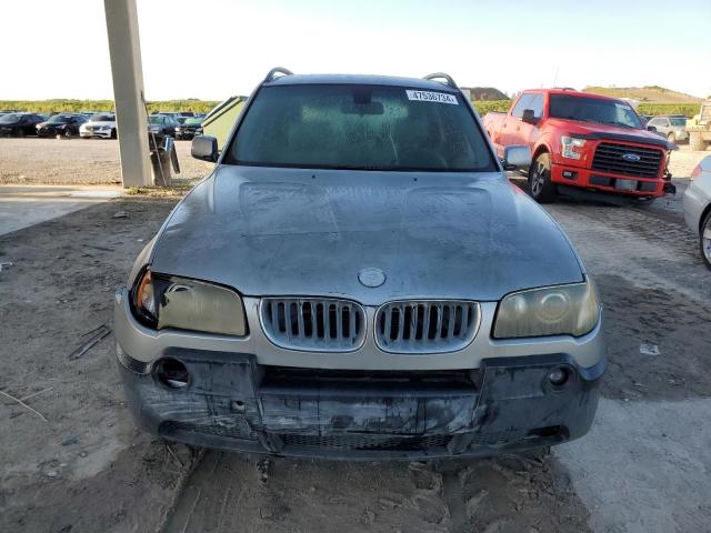 WBXPA93425WD11695 - 2005 BMW X3 3.0I SILVER photo 5