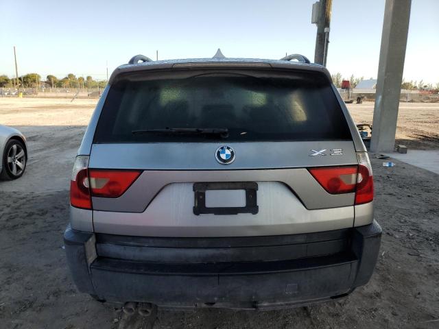 WBXPA93425WD11695 - 2005 BMW X3 3.0I SILVER photo 6