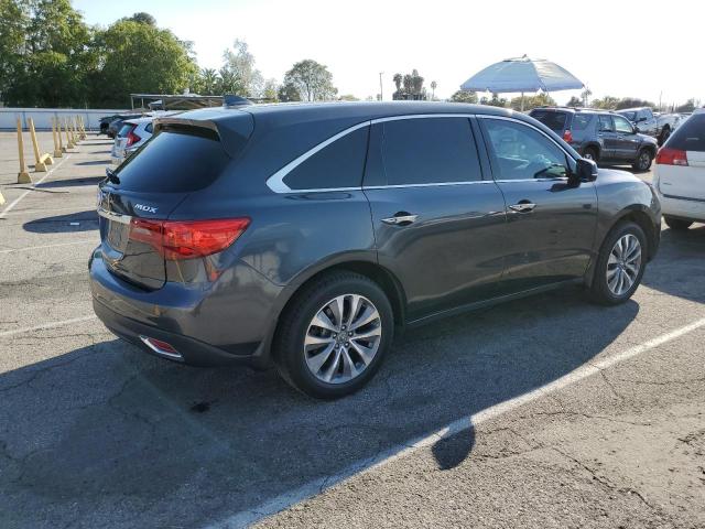 5FRYD3H46EB009843 - 2014 ACURA MDX TECHNOLOGY CHARCOAL photo 3