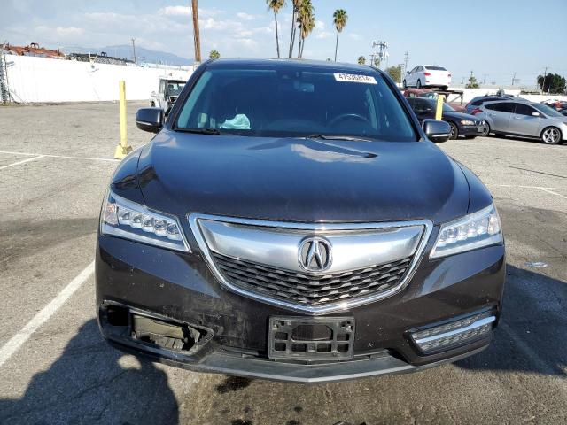 5FRYD3H46EB009843 - 2014 ACURA MDX TECHNOLOGY CHARCOAL photo 5