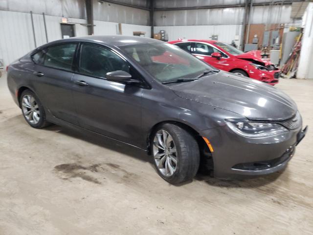 1C3CCCBB0FN754343 - 2015 CHRYSLER 200 S GRAY photo 4