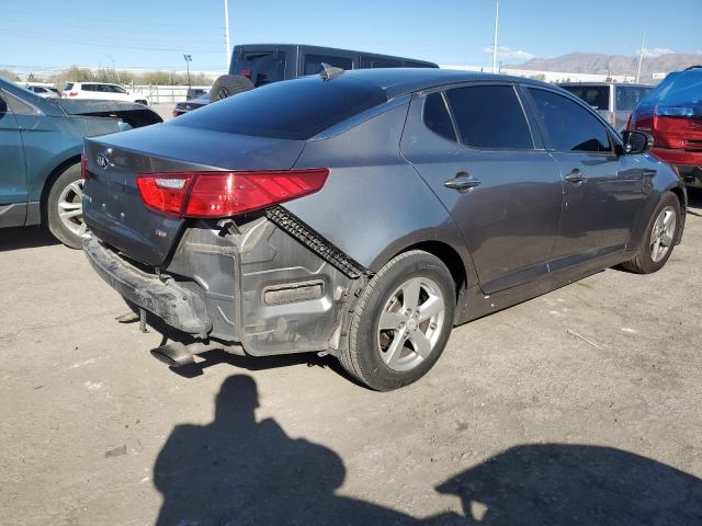 5XXGM4A73FG479656 - 2015 KIA OPTIMA LX CHARCOAL photo 3