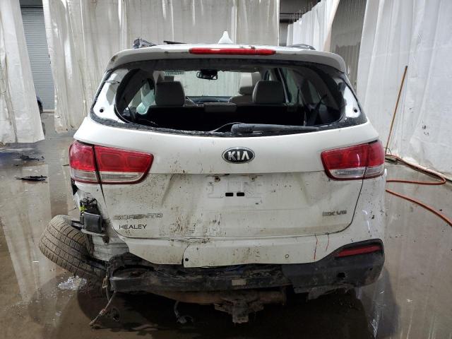 5XYPHDA54GG122552 - 2016 KIA SORENTO EX WHITE photo 6