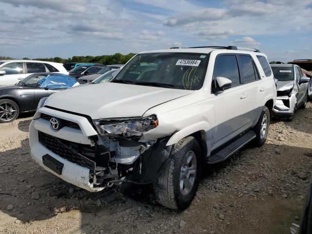 JTEZU5JR4K5209734 - 2019 TOYOTA 4RUNNER SR5 WHITE photo 1