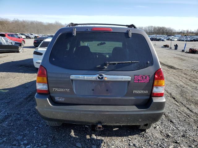 4F2YZ94114KM20019 - 2004 MAZDA TRIBUTE LX GRAY photo 6