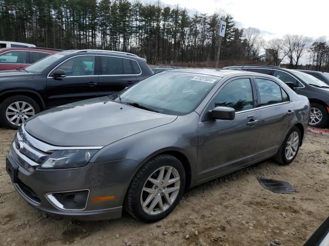 3FAHP0JA0CR424181 - 2012 FORD FUSION SEL GRAY photo 2