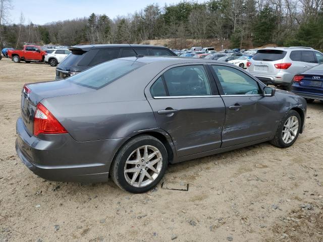 3FAHP0JA0CR424181 - 2012 FORD FUSION SEL GRAY photo 4