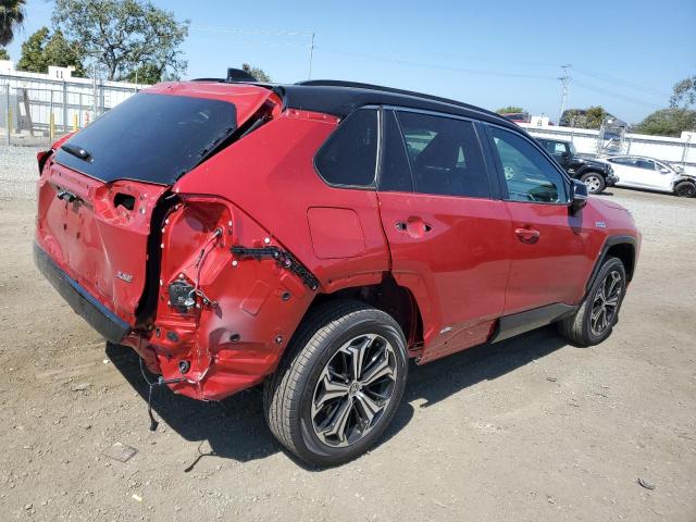 JTMEB3FV8RD184243 - 2024 TOYOTA RAV4 PRIME XSE RED photo 3