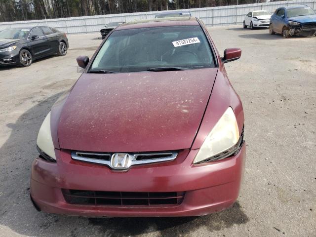 1HGCM66563A081898 - 2003 HONDA ACCORD EX RED photo 5