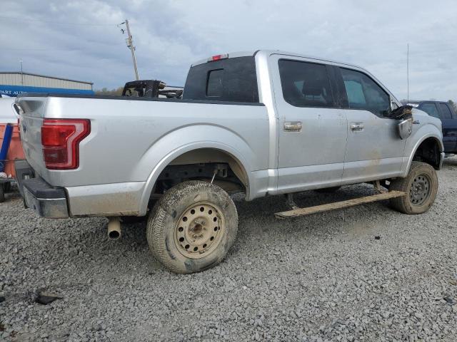 1FTEW1EF9HFA70628 - 2017 FORD F150 SUPERCREW SILVER photo 3