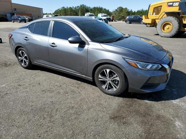 3N1AB8CV1MY286461 - 2021 NISSAN SENTRA SV GRAY photo 4