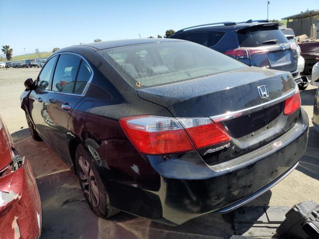 1HGCR2F3XEA013941 - 2014 HONDA ACCORD LX BLACK photo 2