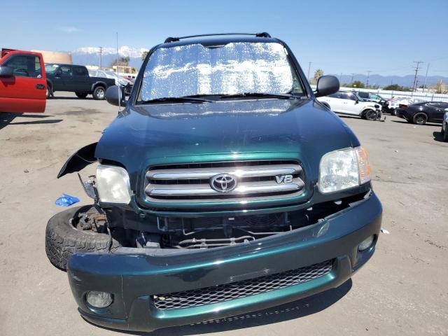 5TDZT38A93S176916 - 2003 TOYOTA SEQUOIA LIMITED GREEN photo 5