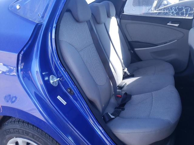 KMHCT4AE4DU362123 - 2013 HYUNDAI ACCENT GLS BLUE photo 10