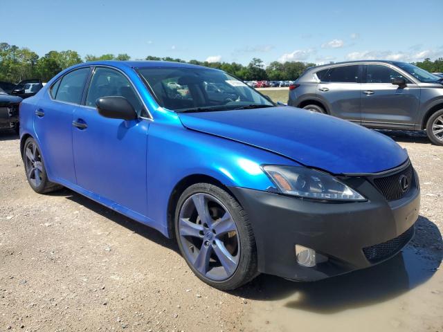 JTHBK262175028103 - 2007 LEXUS IS 250 BLUE photo 4