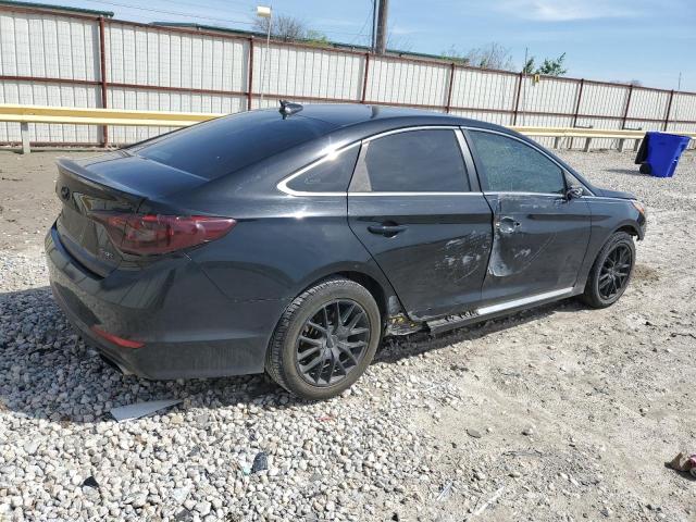 5NPE34AF8HH438383 - 2017 HYUNDAI SONATA SPORT BLACK photo 3