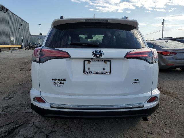 2T3BFREV2JW805754 - 2018 TOYOTA RAV4 LE WHITE photo 6