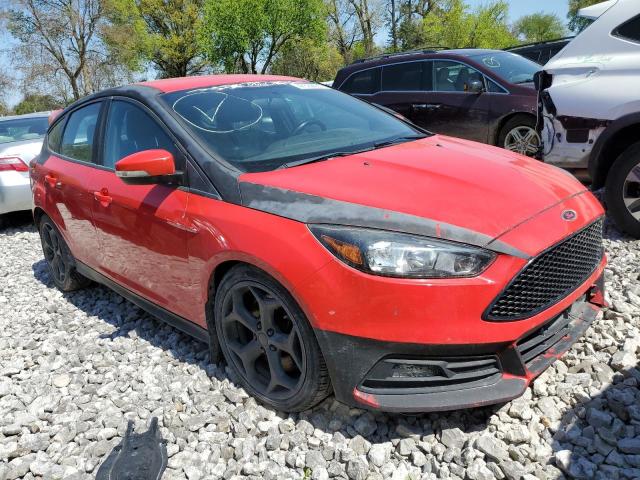 1FADP3L9XGL220110 - 2016 FORD FOCUS ST RED photo 4