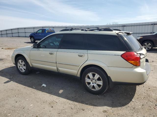 4S4BP62C557387587 - 2005 SUBARU LEGACY OUTBACK 2.5I LIMITED CREAM photo 2