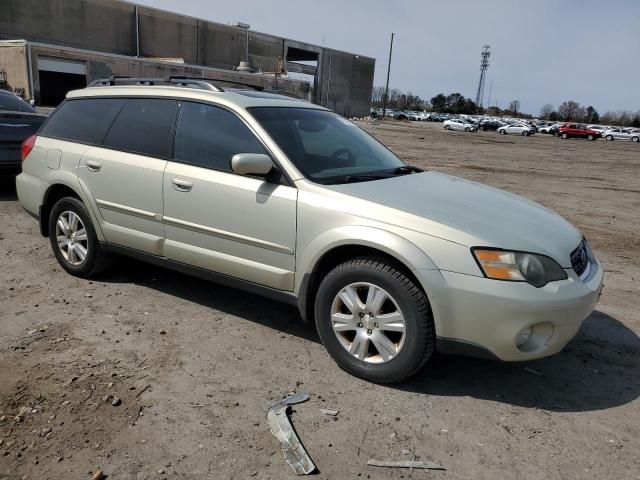 4S4BP62C557387587 - 2005 SUBARU LEGACY OUTBACK 2.5I LIMITED CREAM photo 4