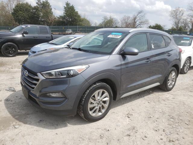 KM8J3CA46JU599359 - 2018 HYUNDAI TUCSON SEL GRAY photo 1