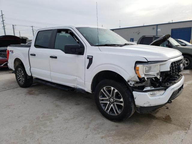 1FTEW1EP2MKD22326 - 2021 FORD F150 SUPERCREW WHITE photo 4