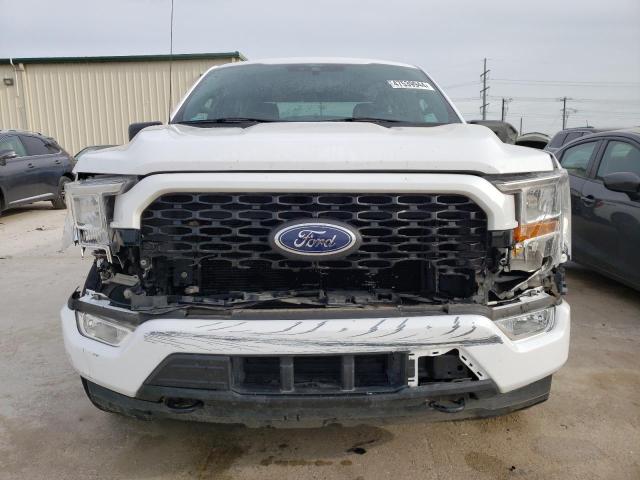 1FTEW1EP2MKD22326 - 2021 FORD F150 SUPERCREW WHITE photo 5